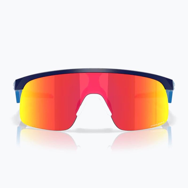Occhiali da sole da bambino Oakley Resistor matte navy/prizm ruby 2