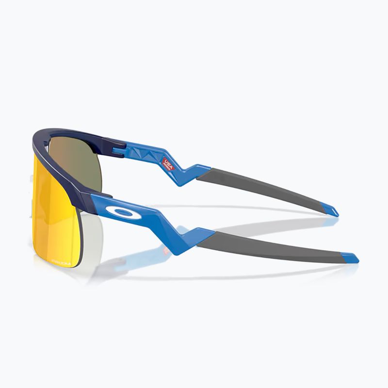 Occhiali da sole da bambino Oakley Resistor matte navy/prizm ruby 5