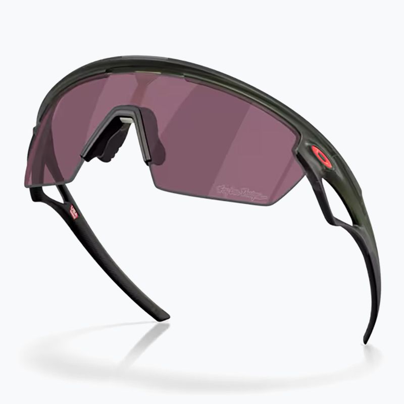 Occhiali da sole Oakley Sphaera Troy Lee Designs matte olive ink/prizm road black 4