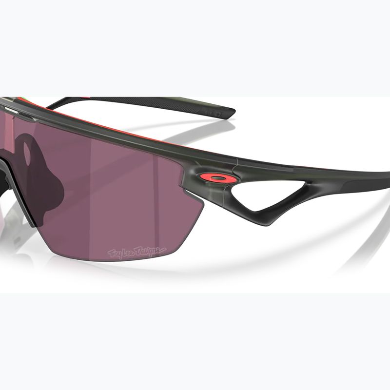 Occhiali da sole Oakley Sphaera Troy Lee Designs matte olive ink/prizm road black 6