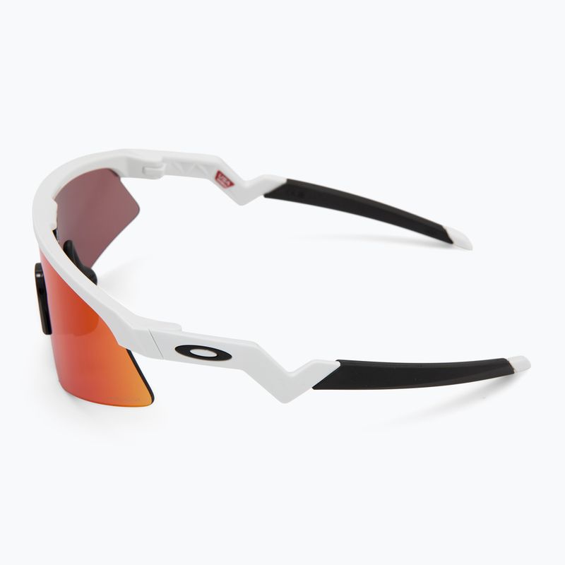 Occhiali da sole per bambini Oakley Resistor Sweep polished white/prizm field 4