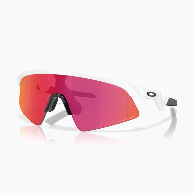 Occhiali da sole per bambini Oakley Resistor Sweep polished white/prizm field