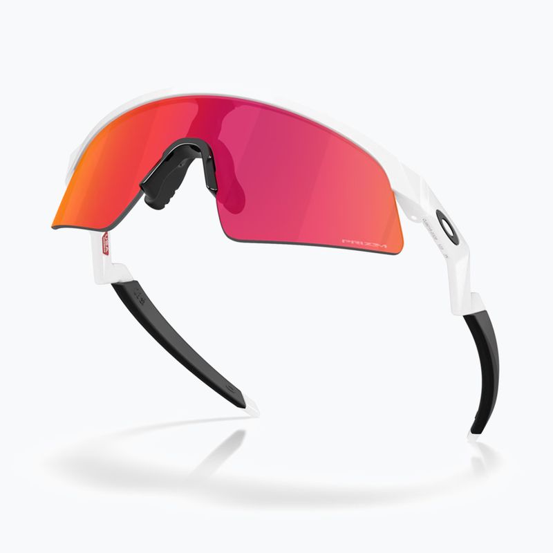 Occhiali da sole per bambini Oakley Resistor Sweep polished white/prizm field 4
