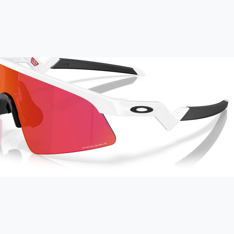 Occhiali da sole per bambini Oakley Resistor Sweep polished white/prizm field 6