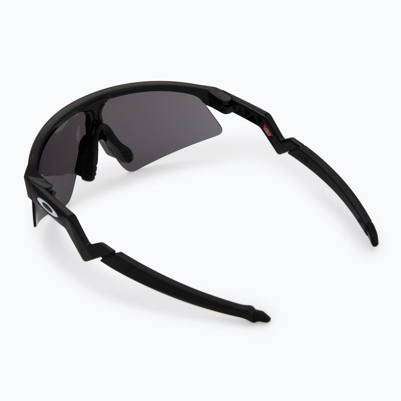 Occhiali da sole per bambini Oakley Resistor Sweep Polished Black/Prizm Grey 2
