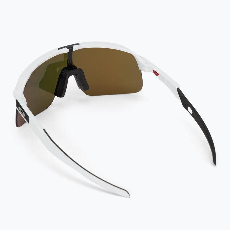 Occhiali da sole Oakley Sutro Lite S bianco opaco/prizm rubino 2