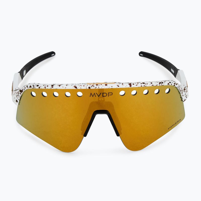 Occhiali da sole Oakley Sutro Lite Sweep Mathieu Van Der Poel bronzo splatter/prizm 24k 3