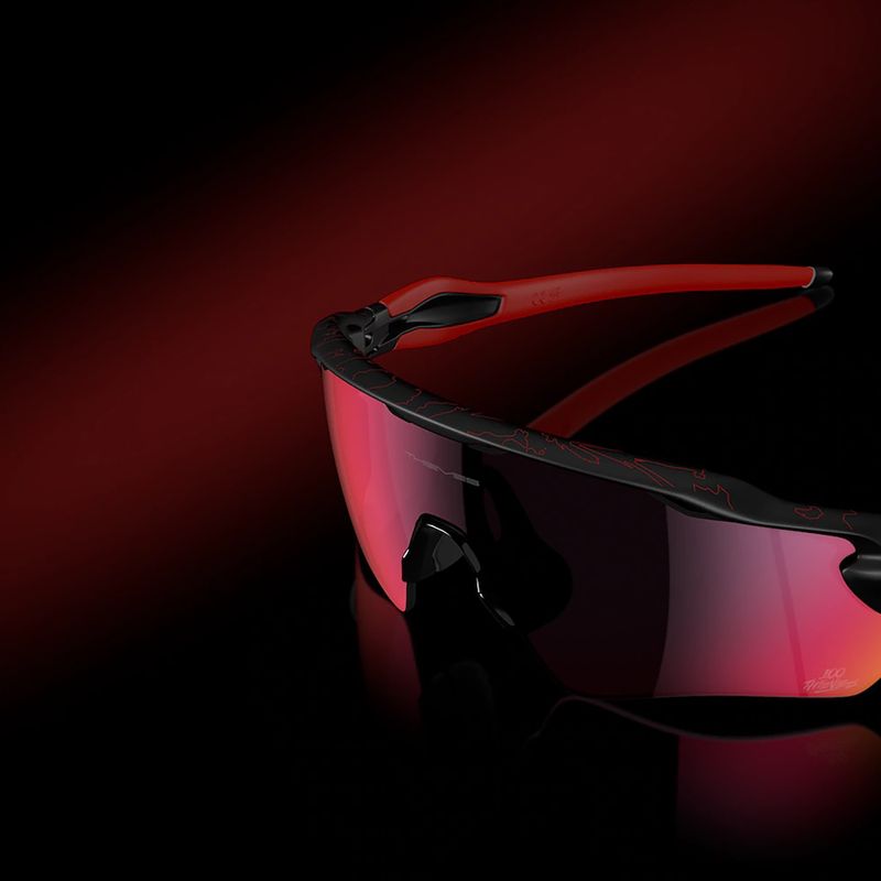 Occhiali da sole Oakley Radar EV Path 100 Thieves nero opaco/prizm road 5