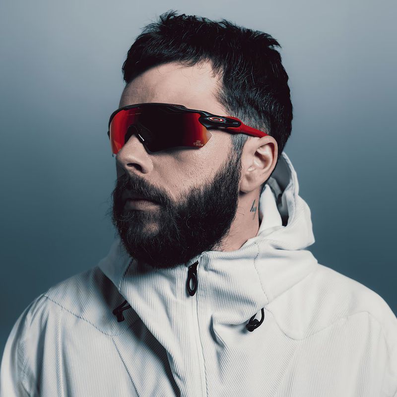 Occhiali da sole Oakley Radar EV Path 100 Thieves nero opaco/prizm road 6