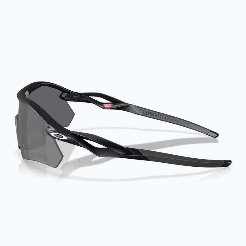 Occhiali da sole polarizzati Oakley Radar Plate nero opaco/prizm nero 5