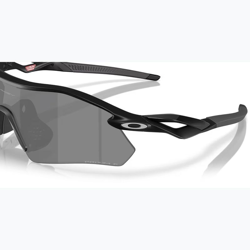 Occhiali da sole polarizzati Oakley Radar Plate nero opaco/prizm nero 6