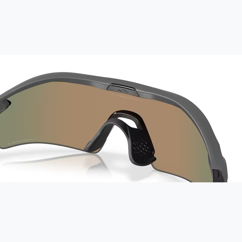 Occhiali da sole Oakley Radar Plate carbonio opaco / rubino Prizm 7