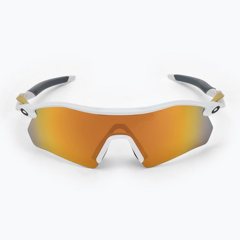 Occhiali da sole Oakley Radar Plate bianco lucido/prizm 24k polarizzati 3