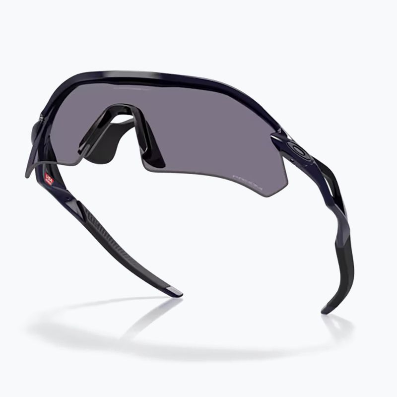 Occhiali da sole Oakley Radar Plate grigio navy lucido/prizm 3
