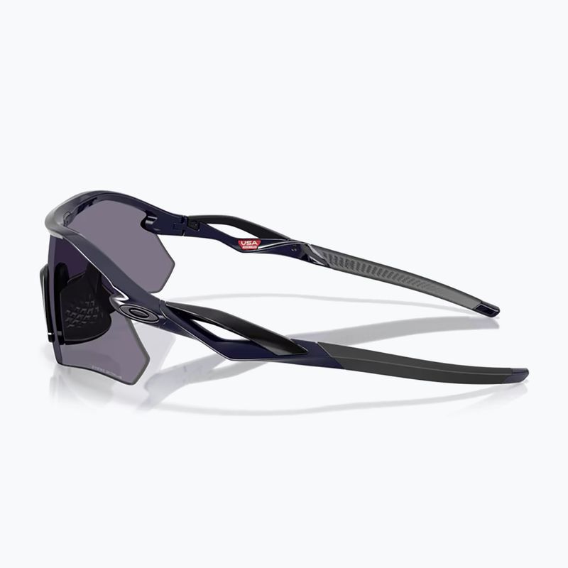 Occhiali da sole Oakley Radar Plate grigio navy lucido/prizm 4