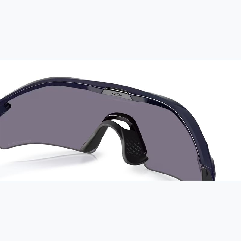 Occhiali da sole Oakley Radar Plate grigio navy lucido/prizm 6