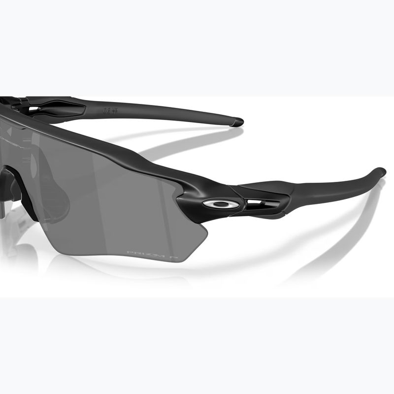 Occhiali da sole polarizzati Oakley Radar EV S Path nero opaco/prizm nero 6