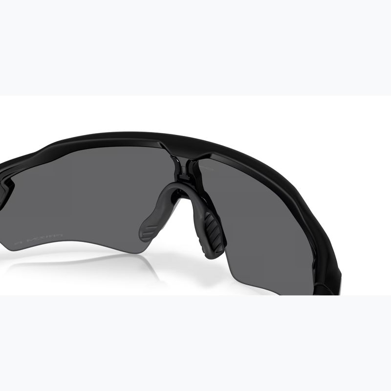 Occhiali da sole polarizzati Oakley Radar EV S Path nero opaco/prizm nero 7