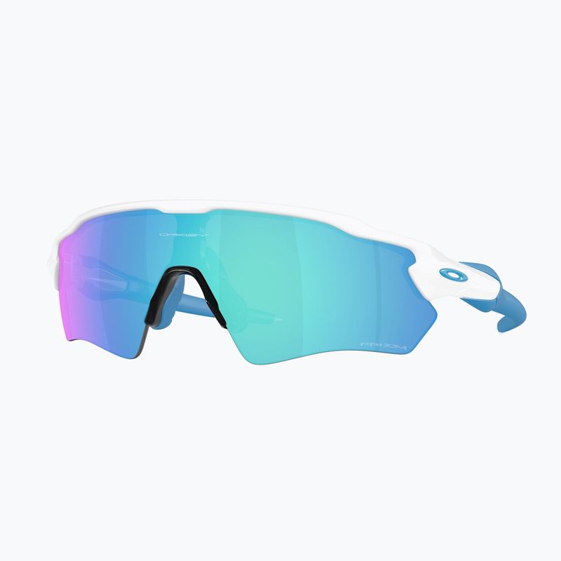 Occhiali da sole Oakley Radar EV S Path bianco lucido/prisma zaffiro