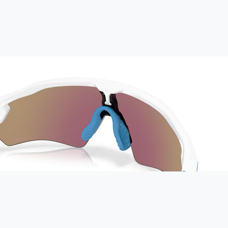 Occhiali da sole Oakley Radar EV S Path bianco lucido/prisma zaffiro 7