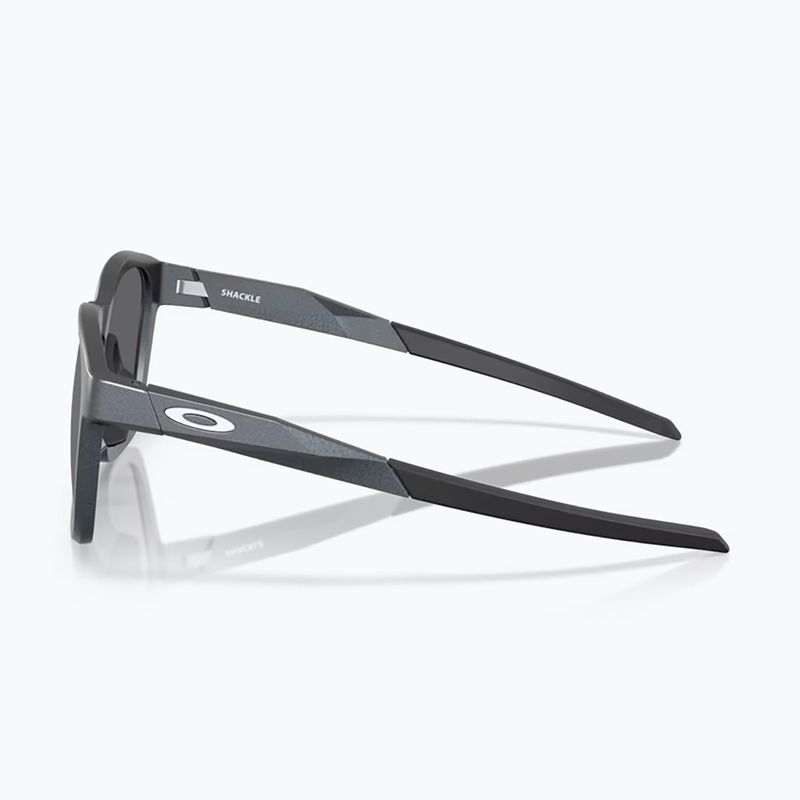 Occhiali da sole Oakley Shackle nero opaco/prizm zaffiro 2