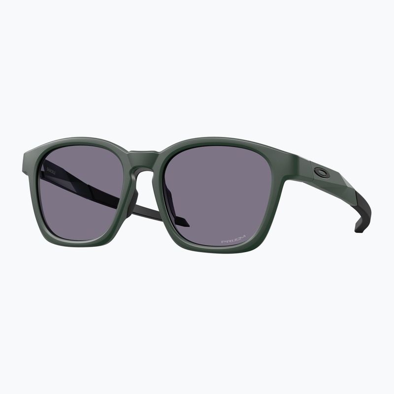 Occhiali da sole Oakley Shackle verde cacciatore opaco/grigio prismatico