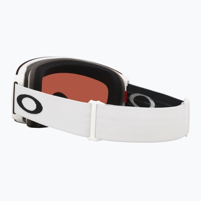 Maschera da sci Oakley Flight Deck Pro M Matte White/Prizm Sapphire/Prizm Sage go 4