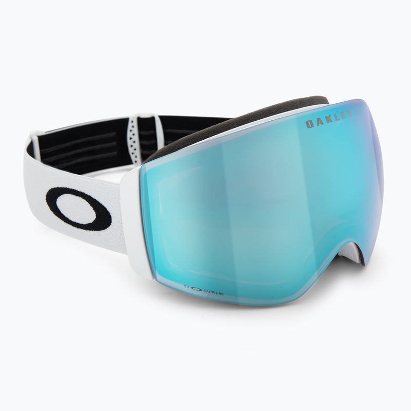 Maschera da sci Oakley Flight Deck Pro M matte white/prizm sapphire/prizm iced 2