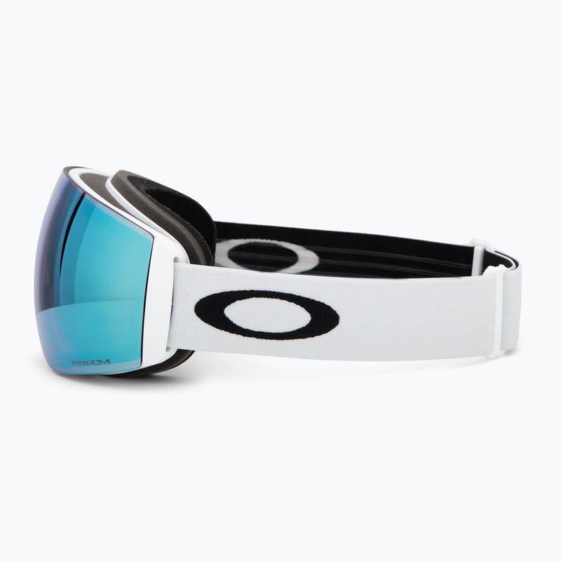 Maschera da sci Oakley Flight Deck Pro M matte white/prizm sapphire/prizm iced 5