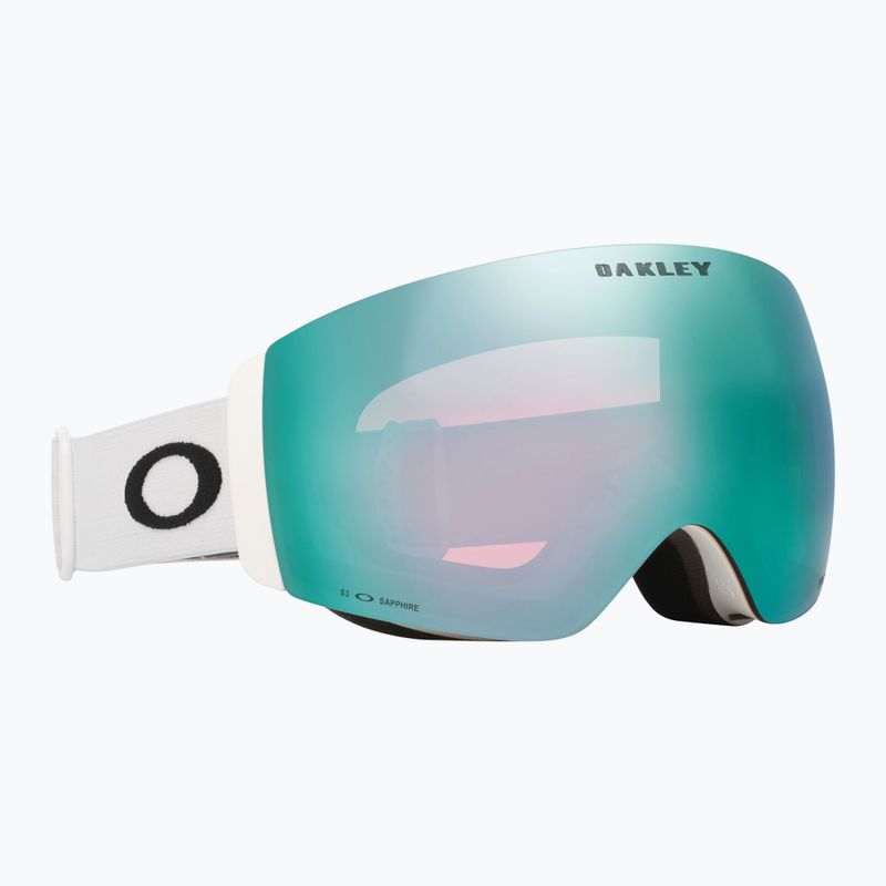 Maschera da sci Oakley Flight Deck Pro M matte white/prizm sapphire/prizm iced 7