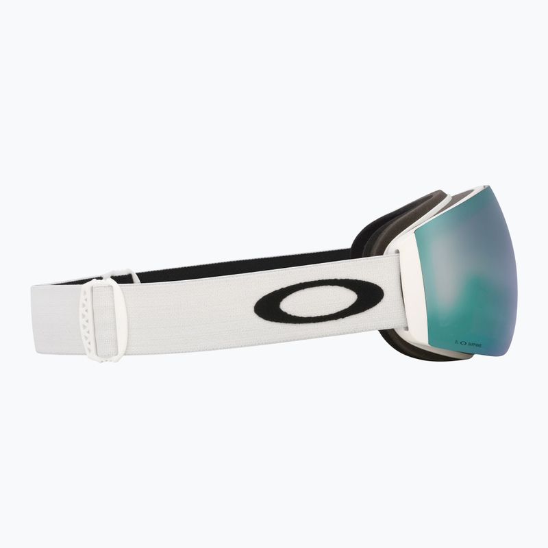 Maschera da sci Oakley Flight Deck Pro M matte white/prizm sapphire/prizm iced 11