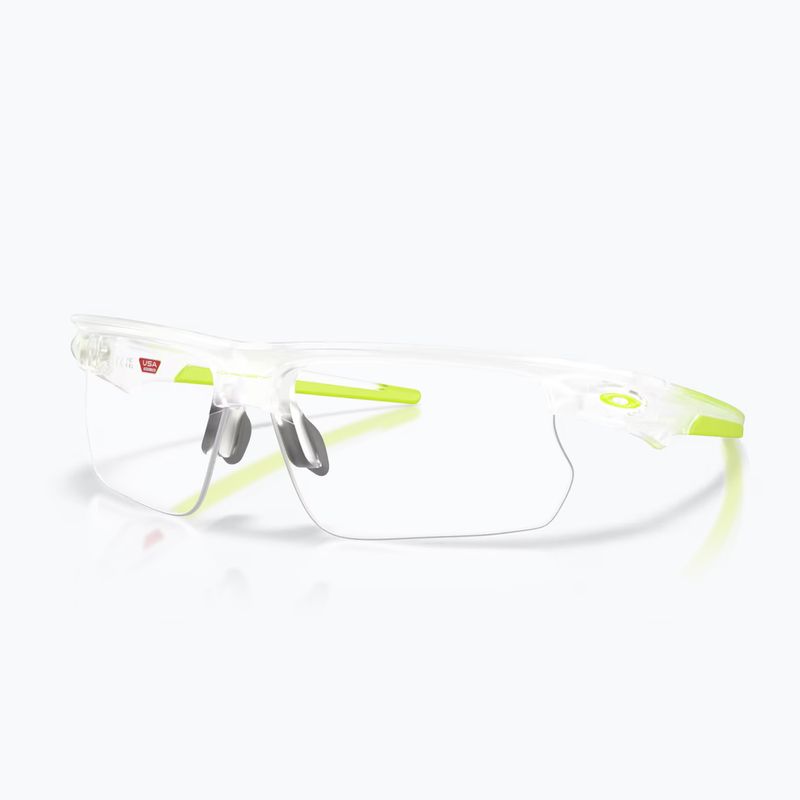 Occhiali da sole Oakley Bisphaera matte clear