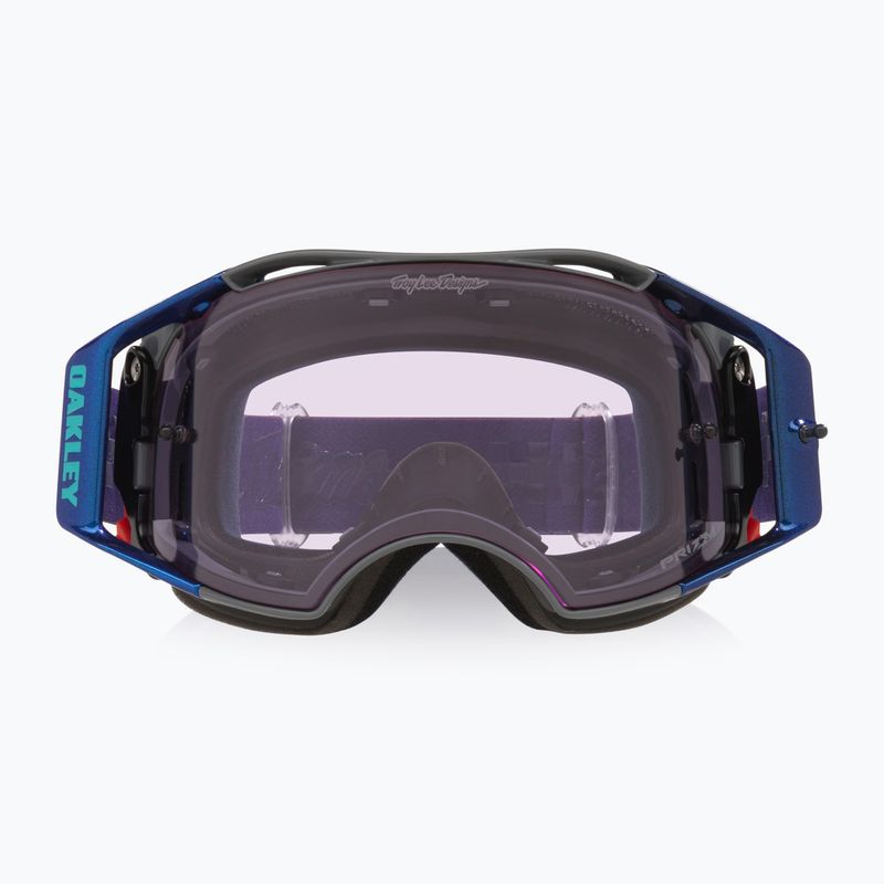 Occhiali da ciclismo Oakley Airbrake MTB Troy Lee Designs grey/prizm clear 2
