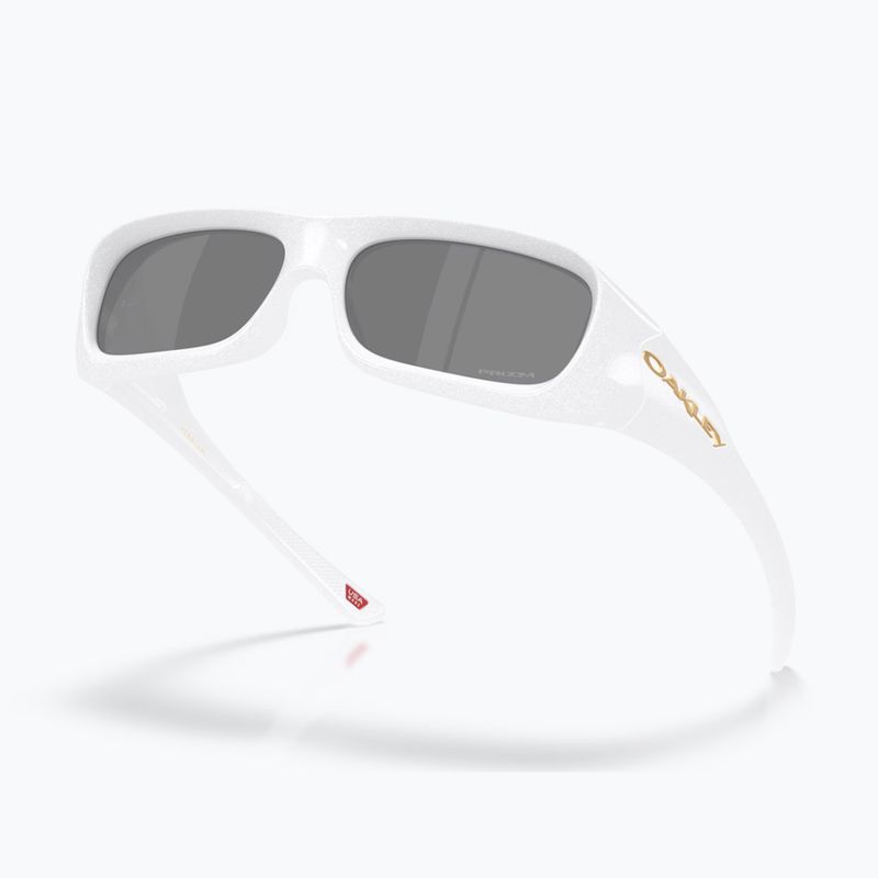 Occhiali da sole Oakley Permian pearl white 4