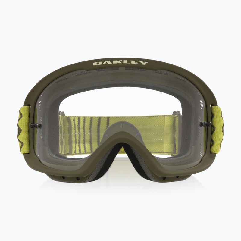 Occhiali da ciclismo Oakley O Frame 2.0 Pro MTB cactus dark brush/clear 2