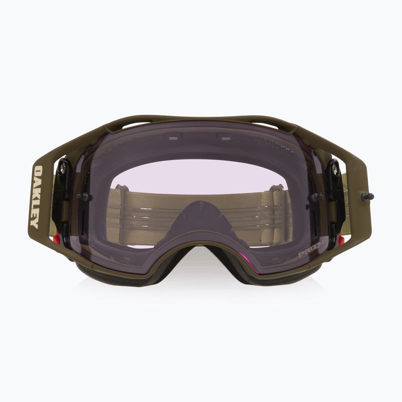 Occhiali da ciclismo Oakley Airbrake MTB fern/prizm clear 2