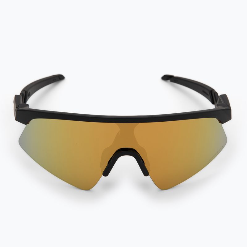 Occhiali da sole per bambini Oakley Resistor Sweep polished matte black/prizm 24k 3