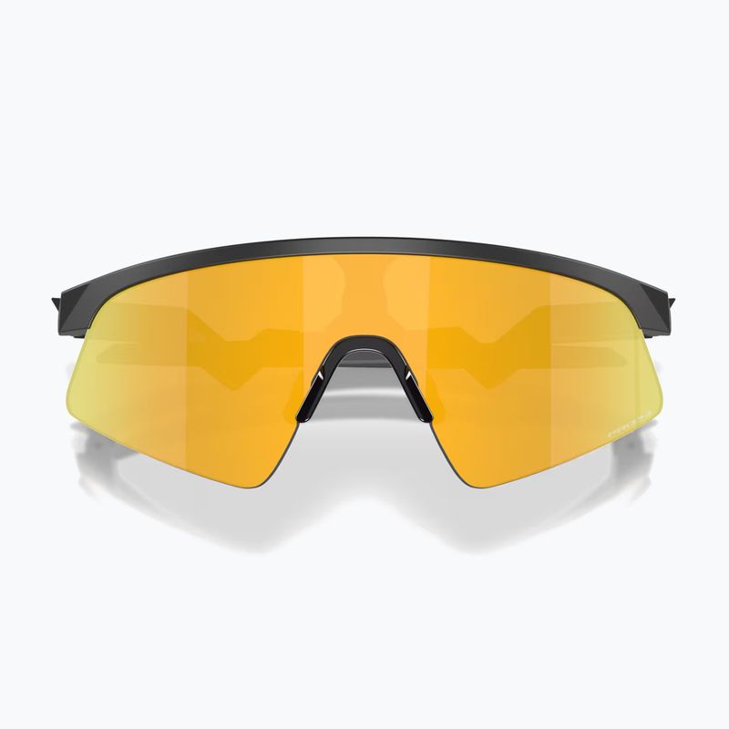 Occhiali da sole per bambini Oakley Resistor Sweep polished matte black/prizm 24k 3