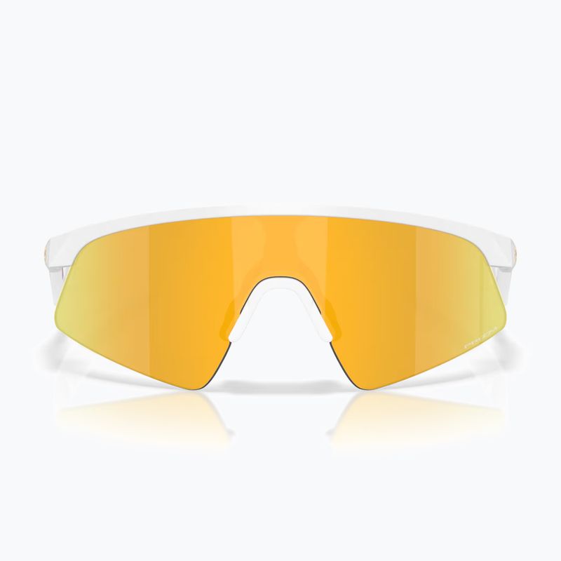 Occhiali da sole per bambini Oakley resistor sweep matte white/prizm 24k 2