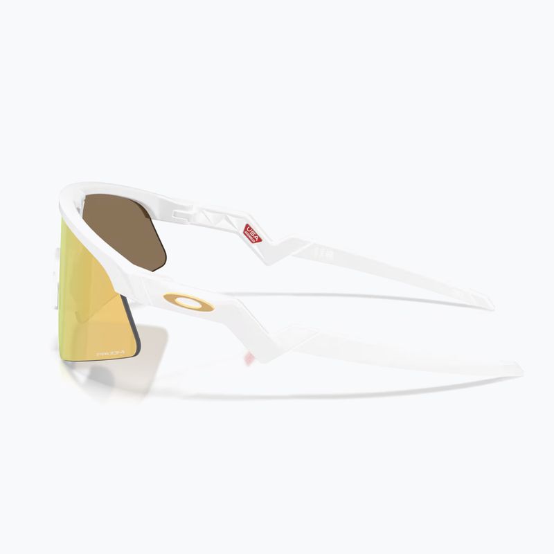 Occhiali da sole per bambini Oakley resistor sweep matte white/prizm 24k 5