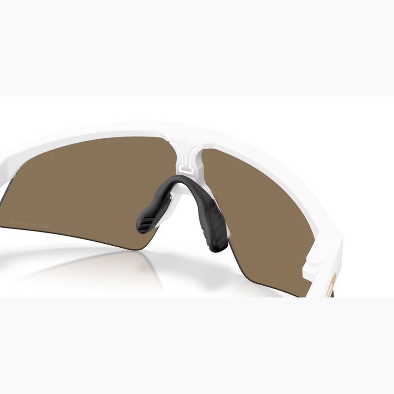 Occhiali da sole per bambini Oakley resistor sweep matte white/prizm 24k 7