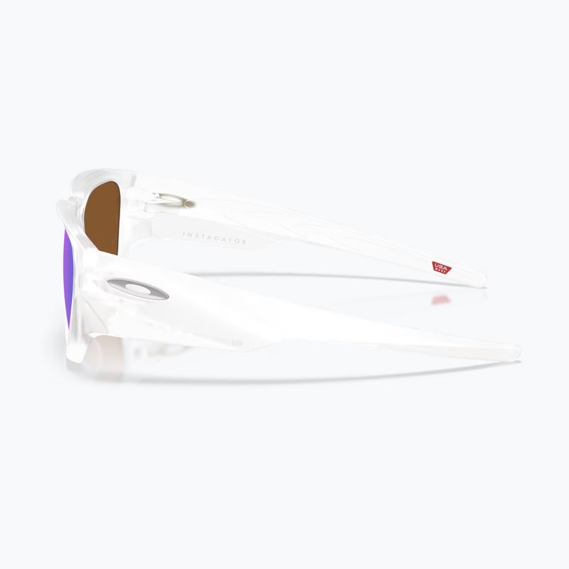 Occhiali da sole Oakley Instagator matte clear 3