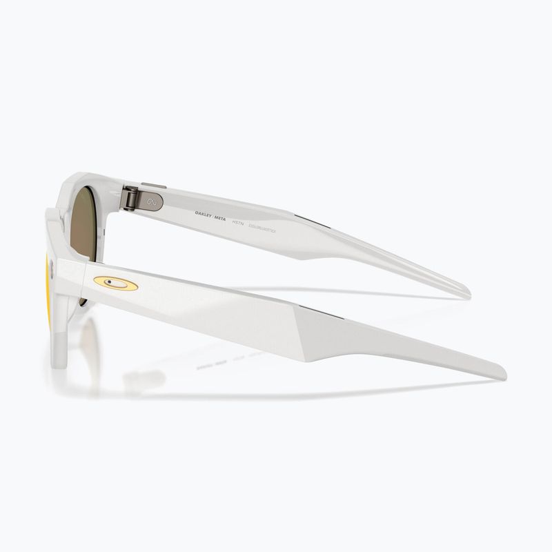 Occhiali con telecamera Oakley Meta HSTN warm grey/prizm ruby 6