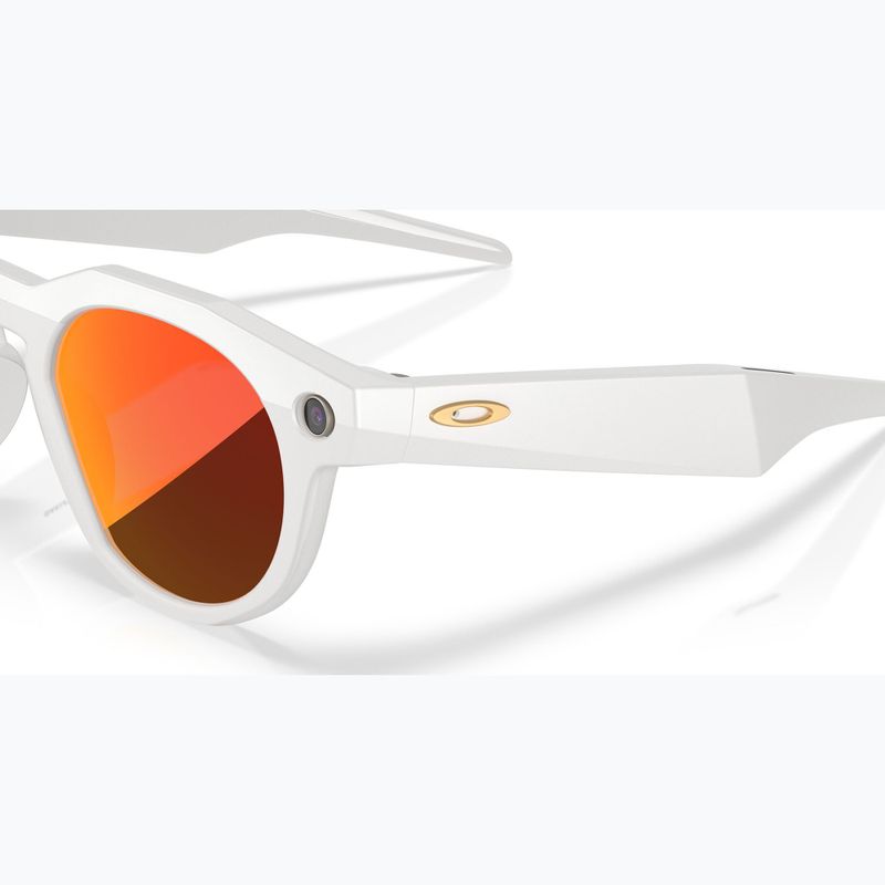 Occhiali con telecamera Oakley Meta HSTN warm grey/prizm ruby 7