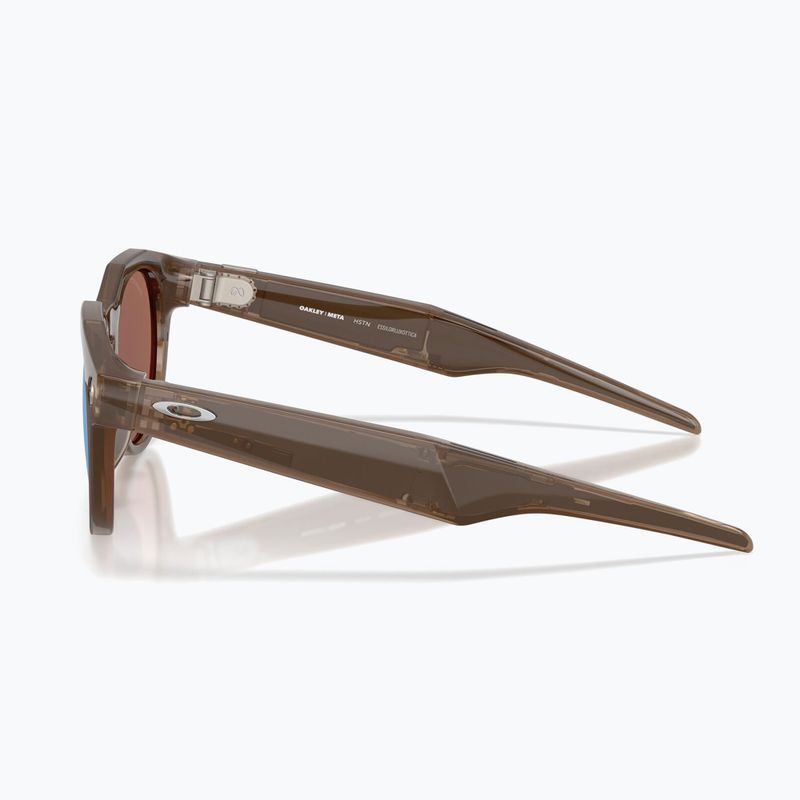 Occhiali con telecamera Oakley Meta HSTN brown smoke/prizm deep water polarized 6