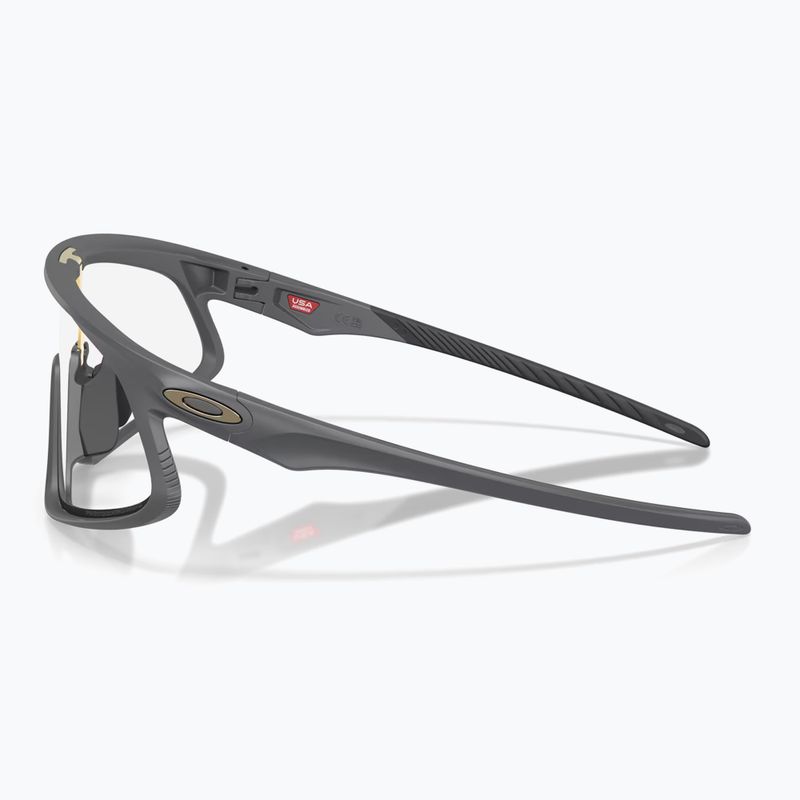 Occhiali da sole Oakley RSLV 141 matte carbon/clear to black iridium photo 3