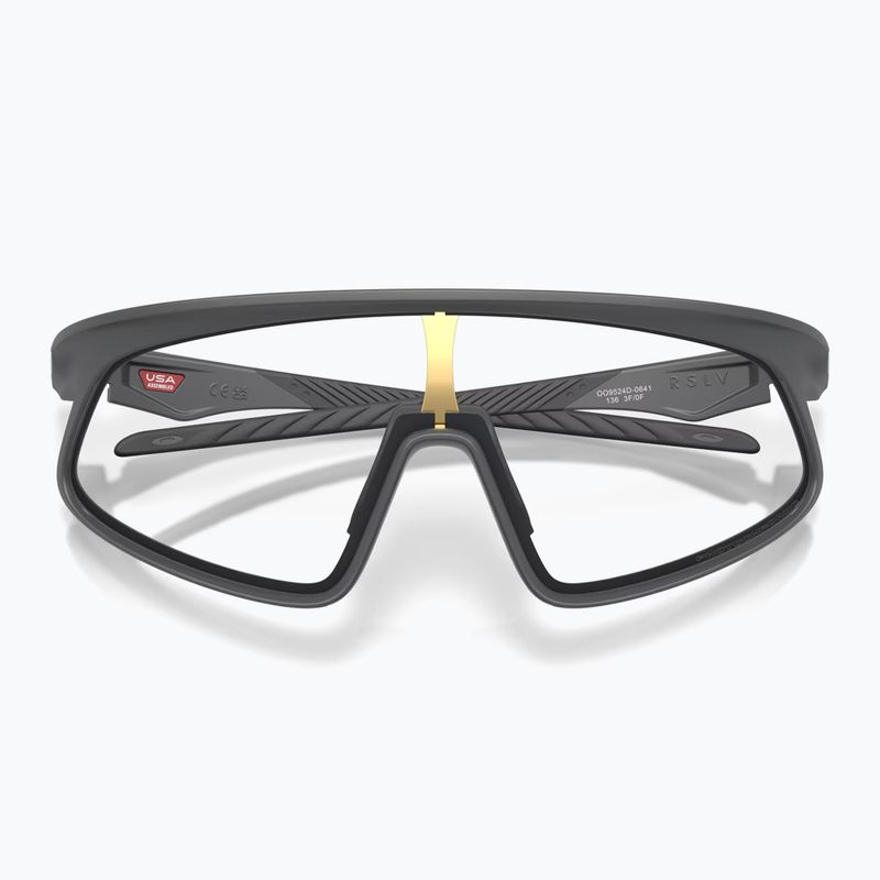 Occhiali da sole Oakley RSLV 141 matte carbon/clear to black iridium photo 5