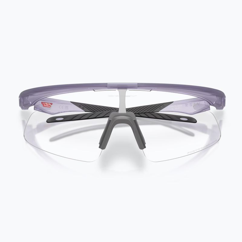 Occhiali da sole Oakley RSLV Lite matte trans lilac/clear to black iridium photo 5