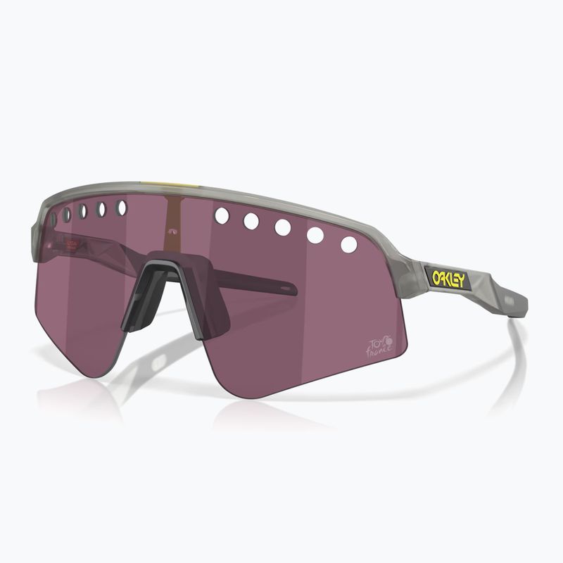Occhiali da sole Oakley Sutro Lite Sweep Tour De France matte trans fern/prizm road black