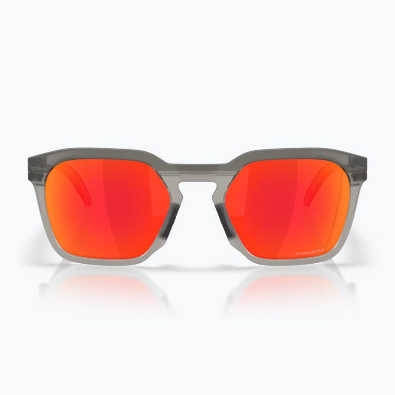 Occhiali da sole Oakley HSTN SQ matte grey smoke 2